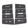 Enhance The Look And Feel Of Your For FORD Focus 2008 2010 With Enhanced Steering Wheel Button Repair Stickers