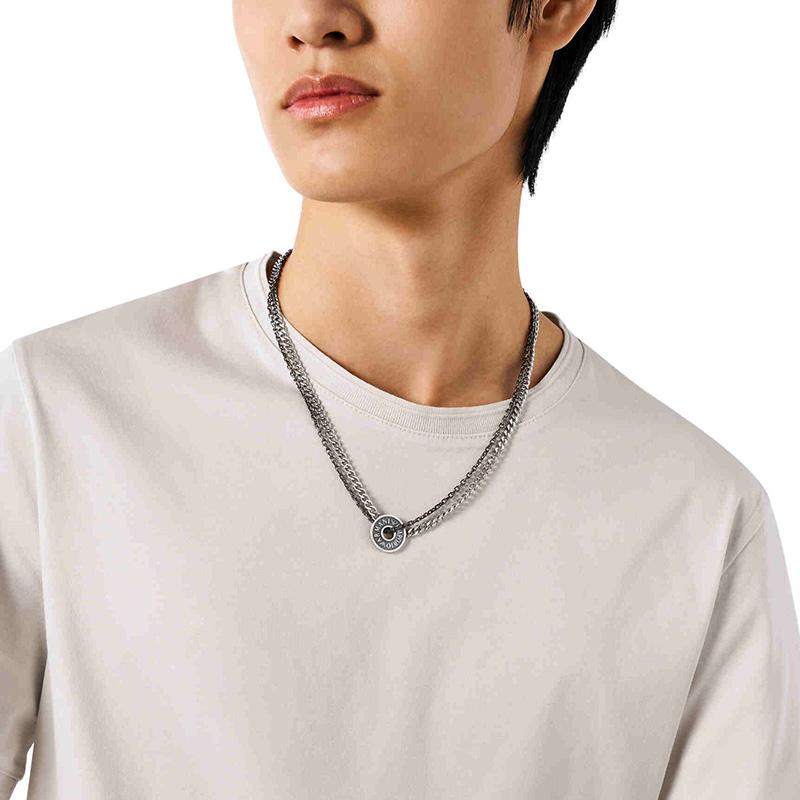 Emporio Armani Fashion Stainless Steel Necklace Men Necklaces EGS3093040