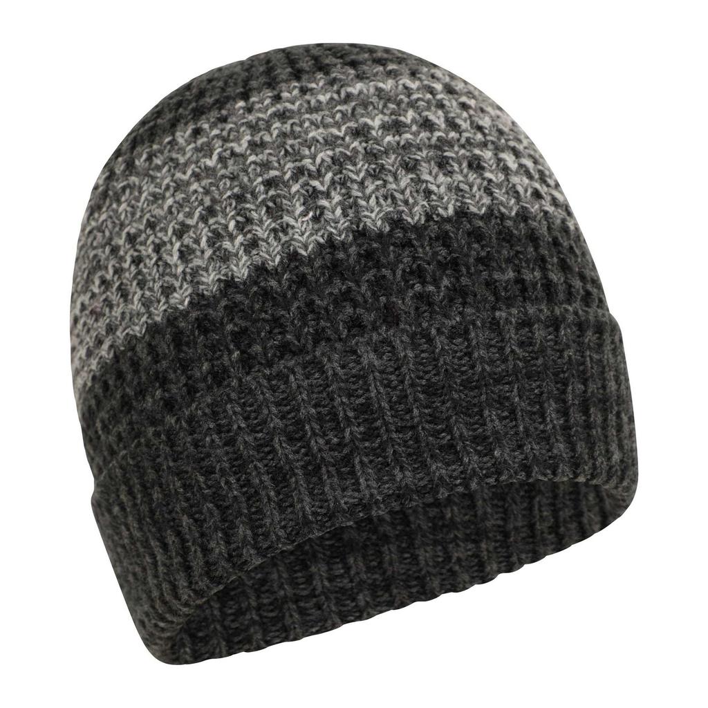 Mountain Warehouse Mens Thermal Two Tone Melange Beanie