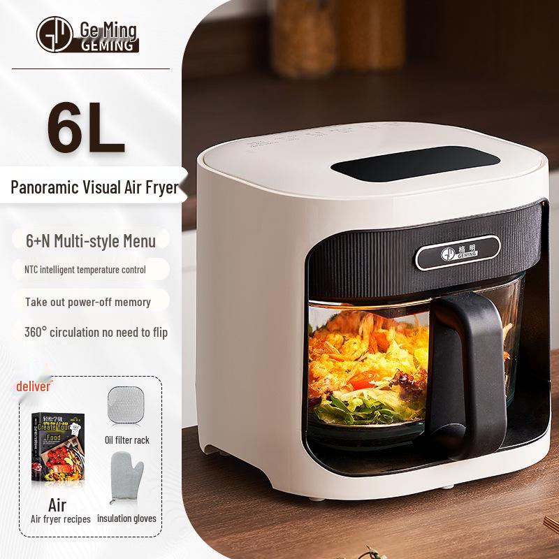 Geming Multifunctional Steam Air Fryer & Oven with Integrated Glass Liner