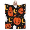 Halloween Pumpkin Autumn ()(1) Blanket Quality Warm Soft Bedding Throws Winter Kids Adult Living Room Fashion Bedspread