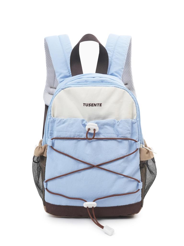 Schoolbag: Niche Color-block 1011 New Sporty Outdoor Lightweight Travel Versatile Commuter Backpack for Women