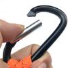 Single Carabiner Tool Strap Retractable Rope Telescopic Elastic Rope Tool Buckle for