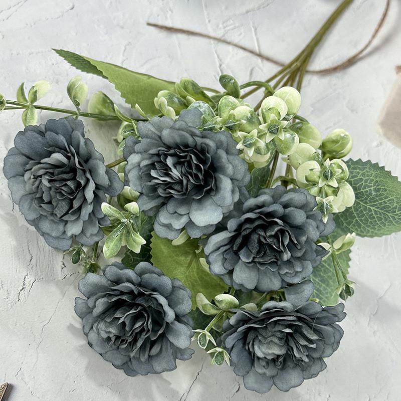 Flower Artificial Peony Wedding Hotel Restaurant Decoration Ornament Desktop
