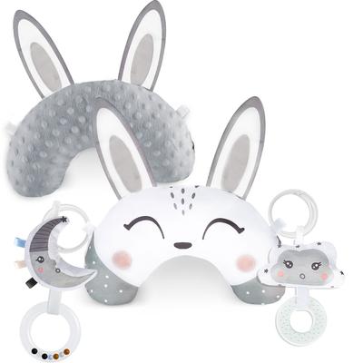 Pillow with Rattle and Teether for Nukido Mats