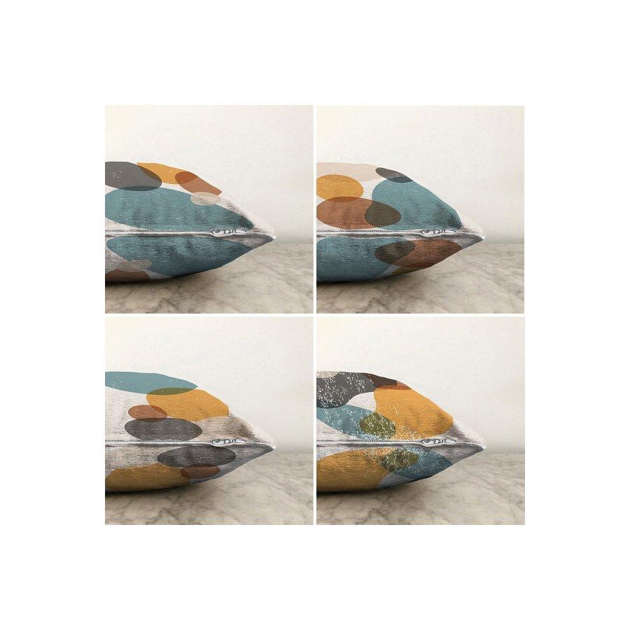 Set di 4 federe per cuscini stampate in digitale