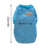 Warm Dog Sweater Fleece Sweatshirt Clothes For Puppy Fall Pet Sweatshirt For Winter Fall Walking Running Camping Wedding