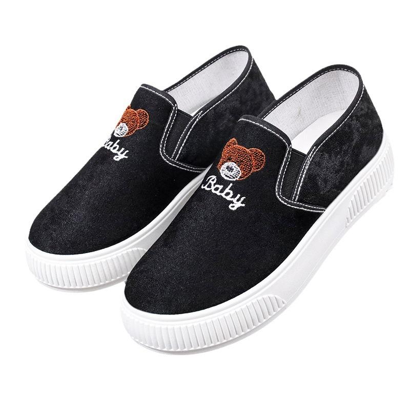Spring and autumn new Internet celebrity ins Korean version of white shoes niche viral trends versatile soft-soled student shoes canvas shoes