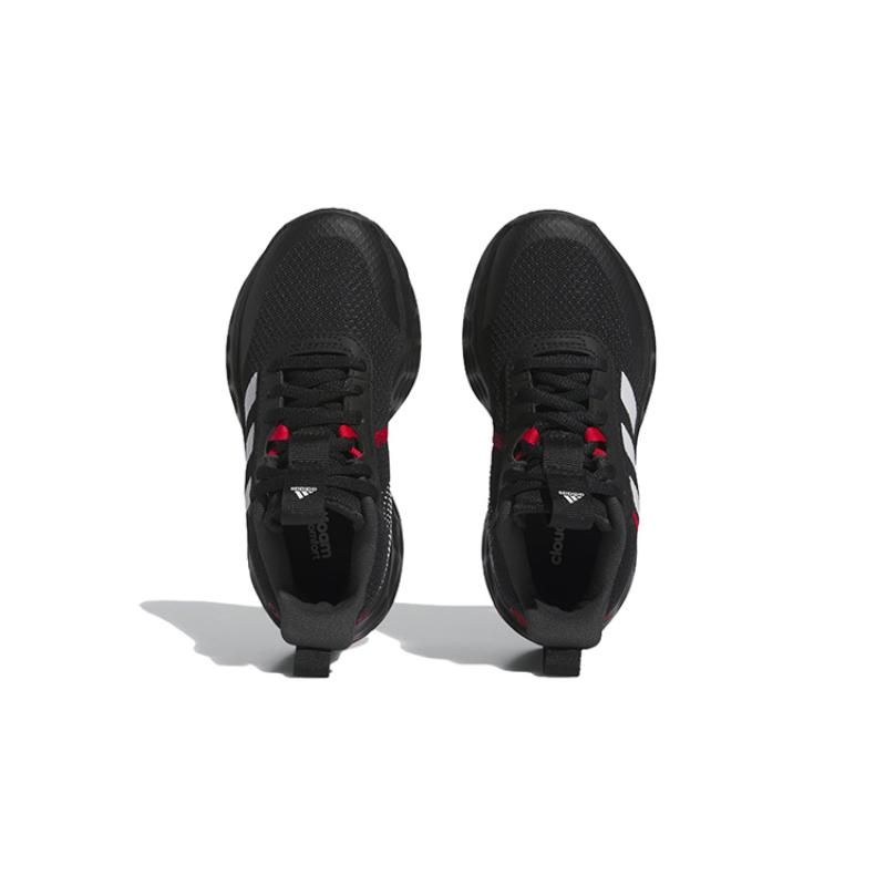 adidas Ownthegame 2.0 Core Black Cloud White Vivid Red GS Sneakers IF2693