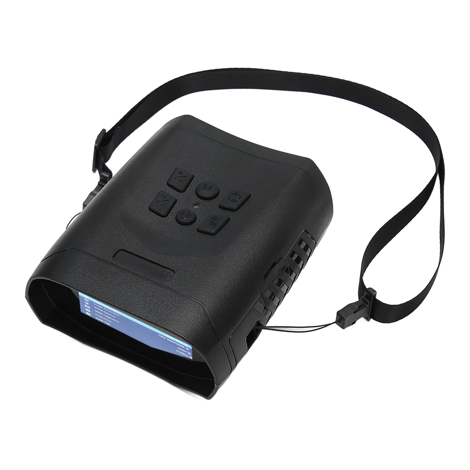 

4K HD Binoculars 3in LCD Screen 15X Zoom Multifunctional 7 Degrees View Field Binoculars for