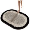 Non-slip Bathroom Absorbent Floor Mat for Toilet and Entryway