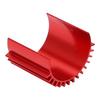 3pcs Aluminum 370 Brushless Brushed Motor Heat Sink Heatsink Cooling Fins for WPL C14 RC Car