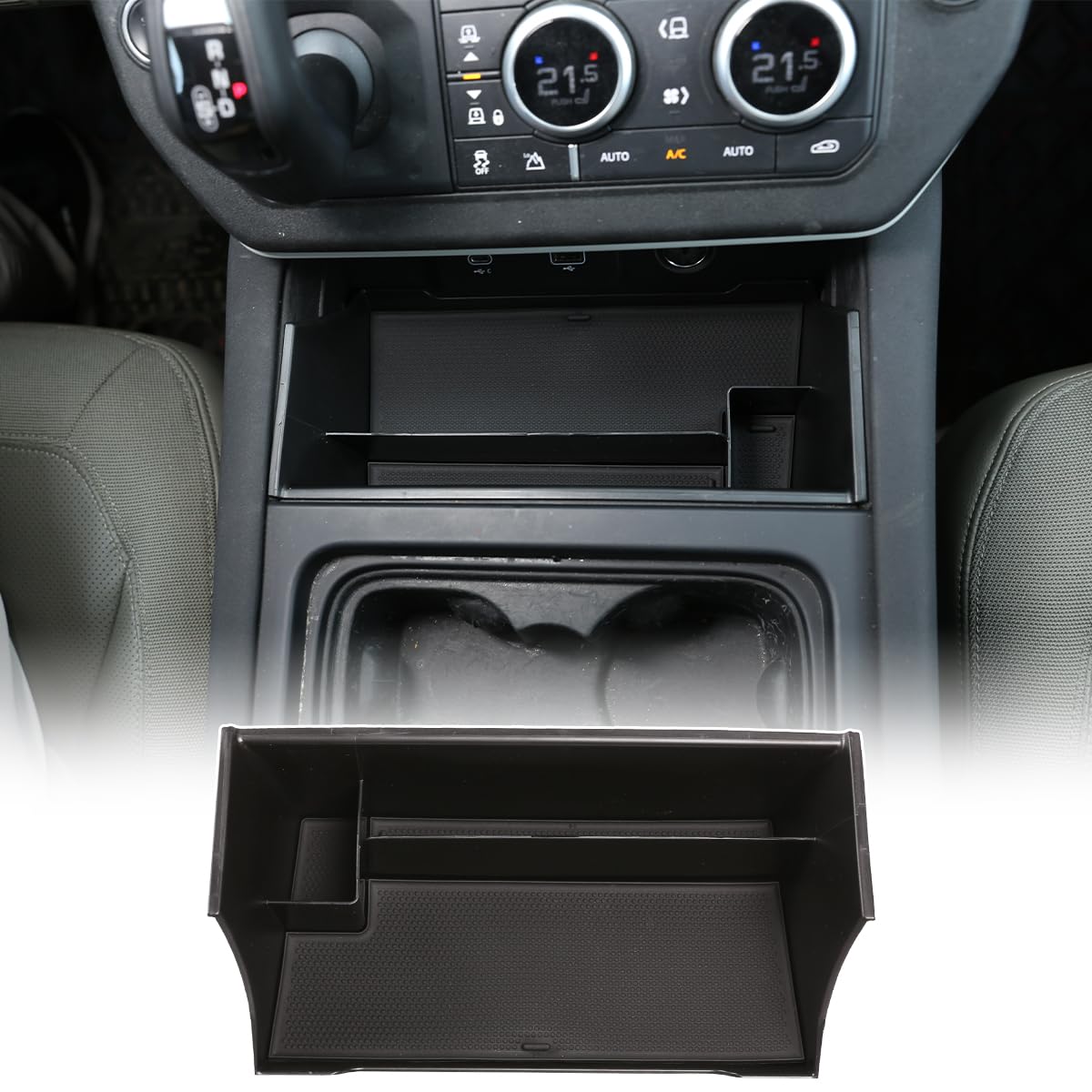 

Center Console Storage Box for Land Rover Defender Car Storage Console Central Control Car Interior ABS (2020-2024), Tray, Storage, Organizer, Tray,