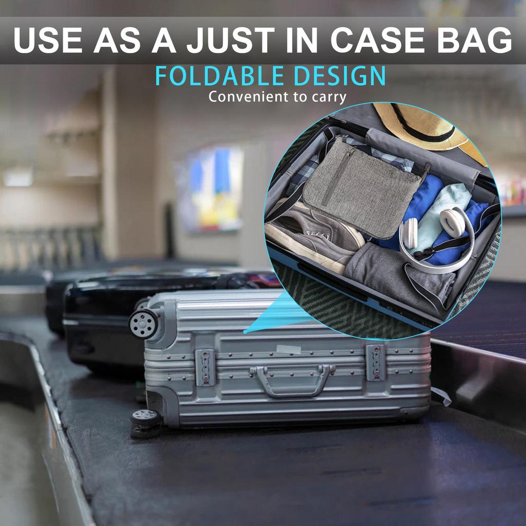 Foldable Travel Tote Bag - Large Capacity Sports & Fitness Luggage Bag