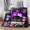 1pc. Nightmare Before Christmas Jack Skellington & Sally Romantic Moonlight Scene Blanket, Perfect for Home Decor, Gift Idea, All Seasons Us