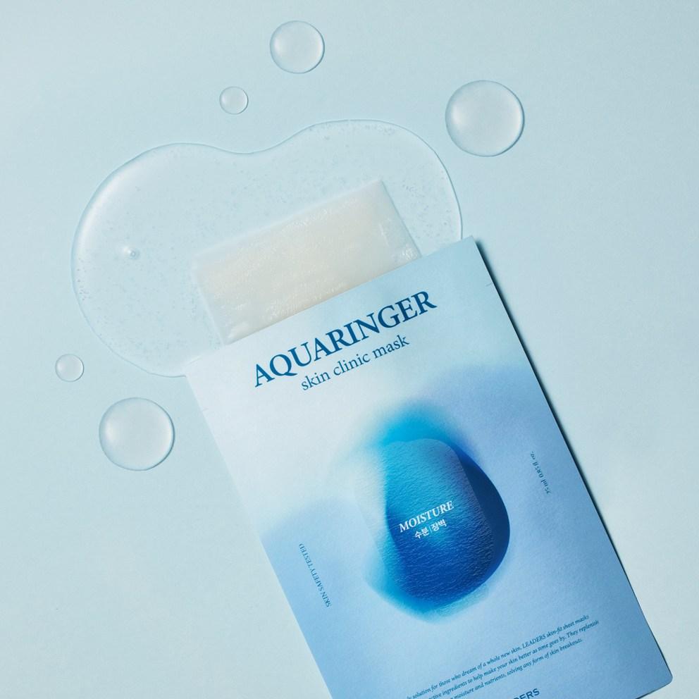 Leaders Aquaringer Skin Clinic Mask 25ml, 10 Sheets, 1 Pack