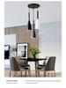 Nordic Modern Triple Pendant Light - Black, White, Grey for Dining, Bedroom, Bar