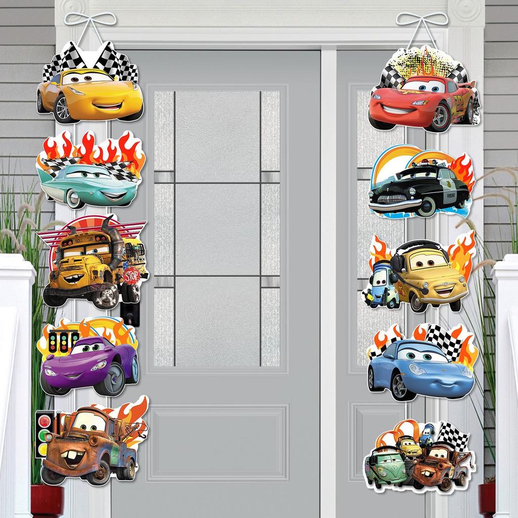 Decorazioni per Festa di Compleanno a Tema Auto: Palloncini, Striscioni, Torte e Set Decorazioni per Feste a Tema Cars di Saetta McQueen