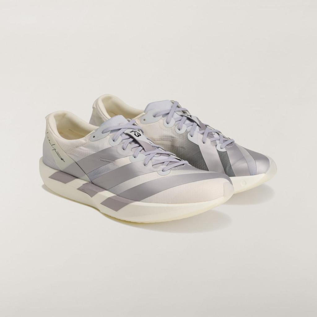 adidas Y-3 Adios 9 KZ9050 Unisex Y-3 Sneakers Chalk White / Taupe Met. / Light Solid Grey