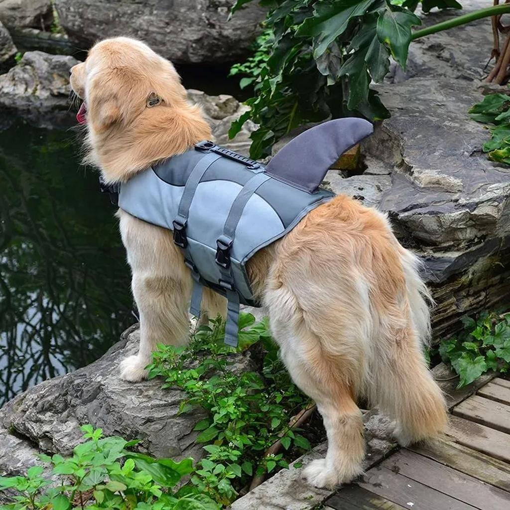 Pet Jacket Swimwear Dog Swimsuit Safety Clothes