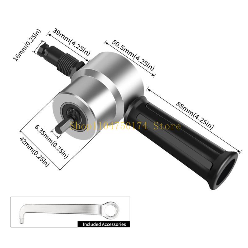 Double Blade Metal Sheet Cutting Tool With Interchangeable Heads For Various Materials top sale