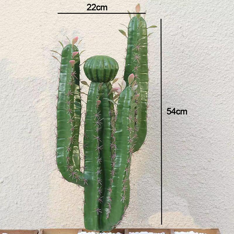 Artificial Cactus Fake Big Cactus Plants Faux Cacti Saguaro for Indoor Outdoor Home Office Shop Garden Decoration