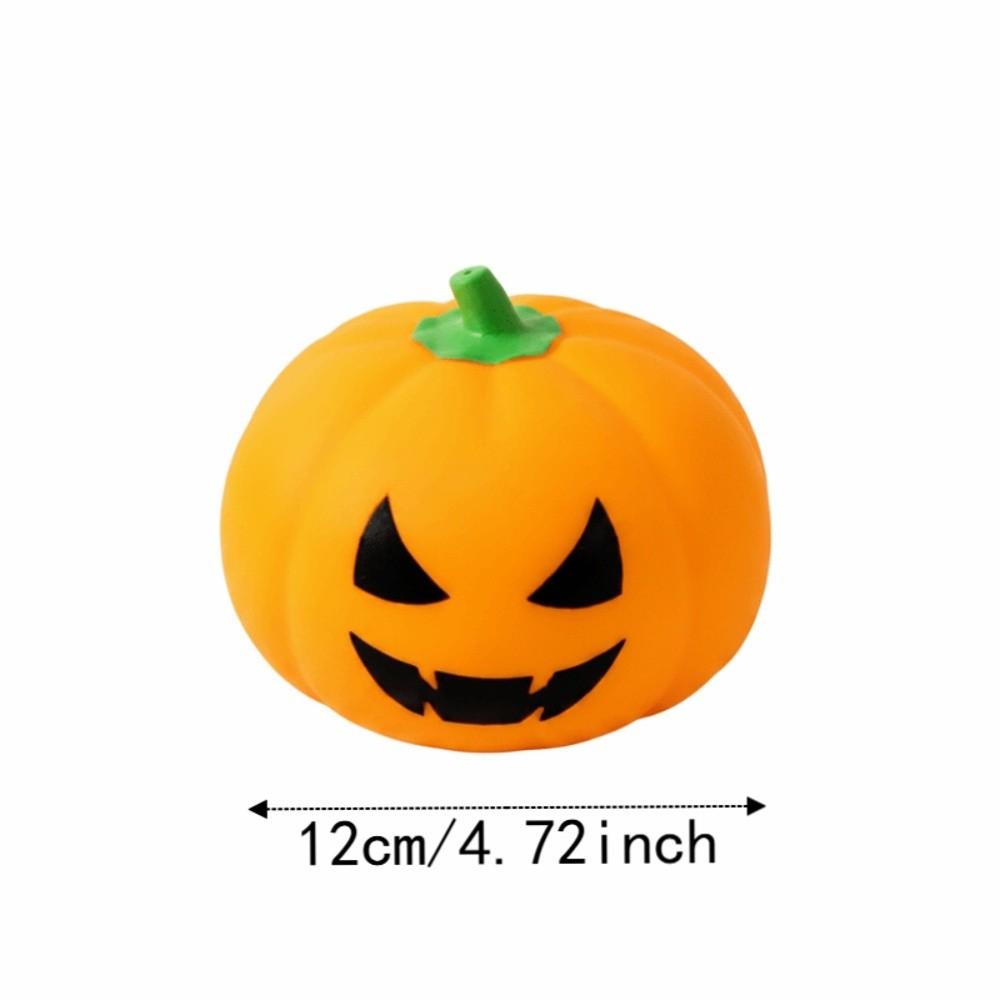 Sticky-Free Ultra-Elastic Pumpkin Squishy Slow-rebound TPR Novelty Toys Party-favor