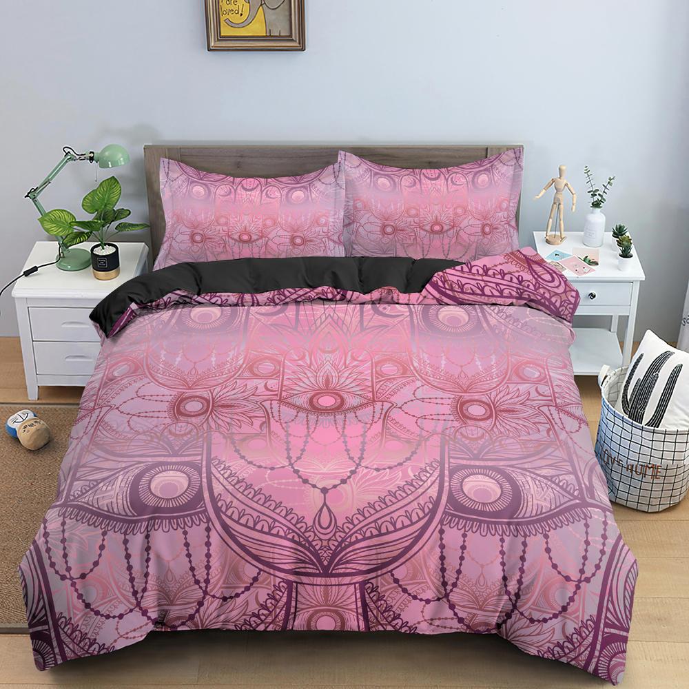 Divination Hand Duvet Cover Set Psychedelic Comforter Cover Bedding Set Quilt Cover Queen King Full Size For Adults Teens Kids