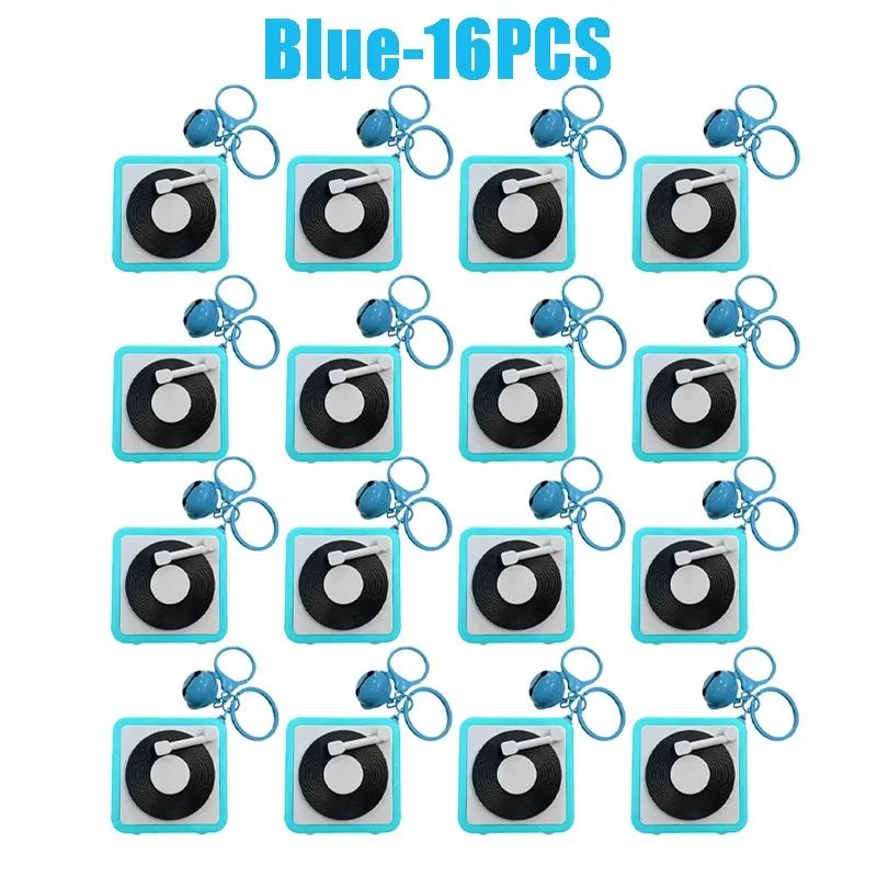 Vintage Style Music Box Keychain With Personal Voice Recording Feature This Cute Mini Phonograph For Car Key Holder