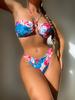 Micro Bikini Sexy Women Swimwear Female Swimsuits Floral Bikinis Set Brazilian Biquini Swimming Suits Beachwear