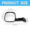 Rear Under Mirror for Toyota Hiace 200 Series Universal Replacement Part [HYmish] (Type 1, 2, 3, 4) -