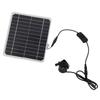 50W Solarbetriebene Wasserpumpe Solarpanel-Kit 24-Stunden-Betrieb Solarpanel-Wasserbrunnen-Pumpen-Kit