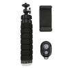 Flexible Sponge Tripod with Wireless Remote Control Phone Clip Holder Adjustable Selfie Stick Tripod