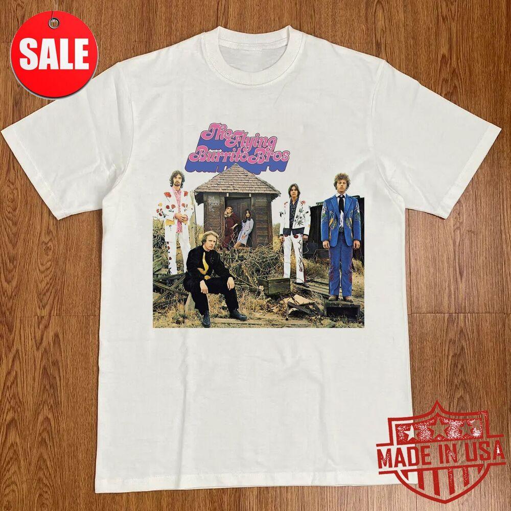 New The Flying Burrito Brothers Gift For Fans Unisex S-5XL Shirt Unisex T-Shirt L