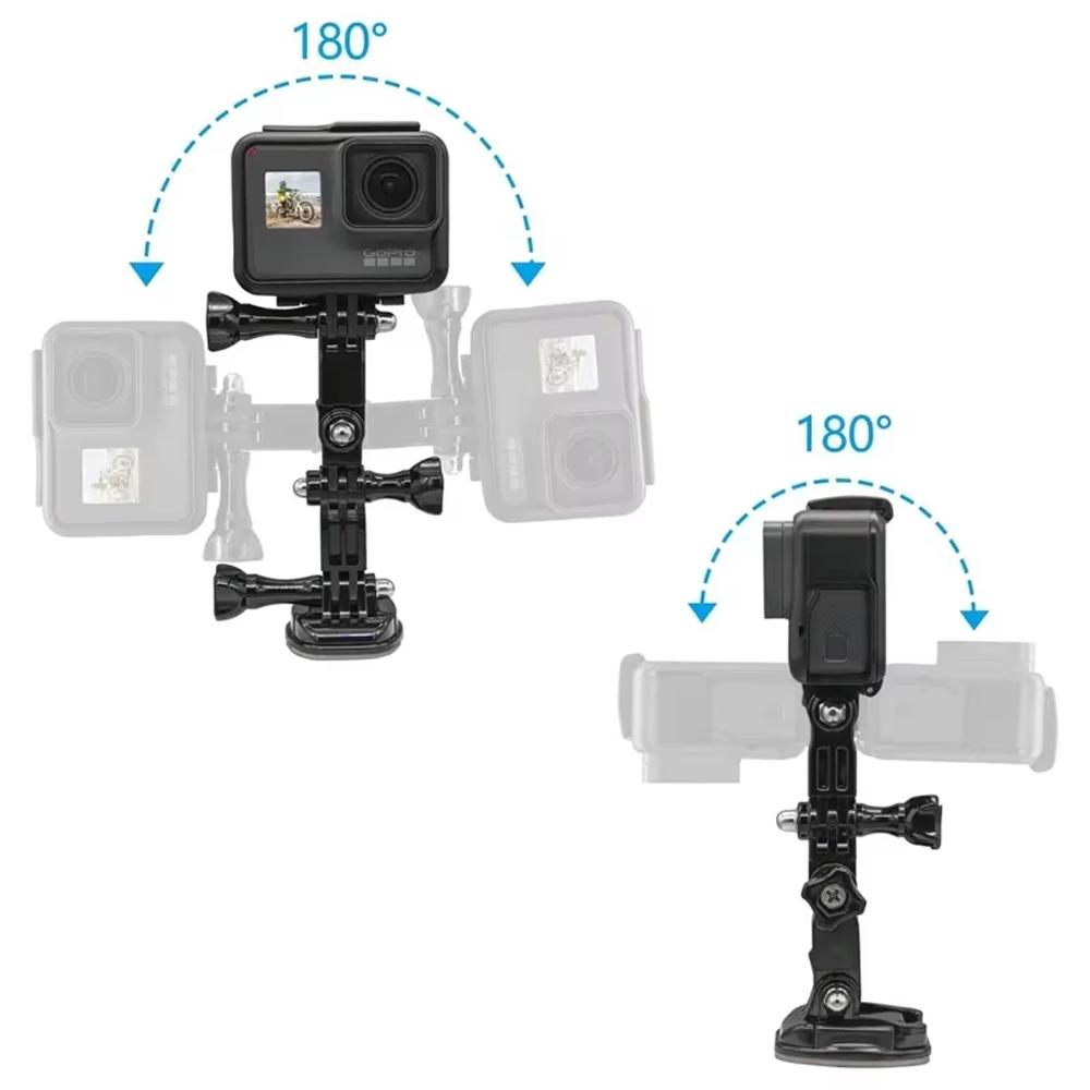 Bicycle Mount Adjustment Arm Screw Cycling Holder For GoPro 13 12 11 10 AKASO SJCAM Insta360 DJI Osmo Action Camera Accessories