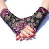 Fashion Performance Cycling Lace Gloves Dance Half Finger Gloves Sunscreen Mittens