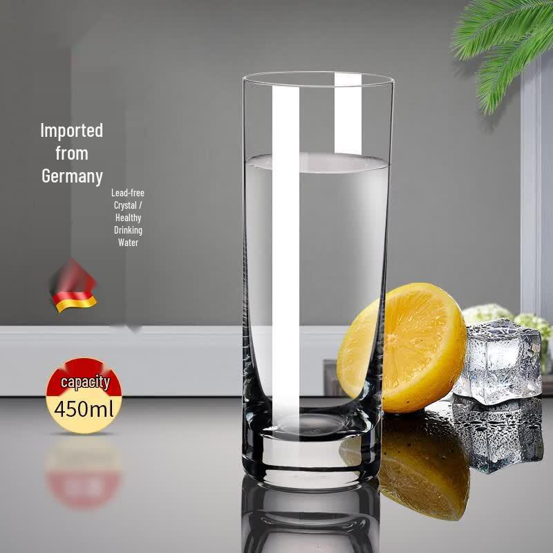 Elegant Crystal Glass Beverage Cup