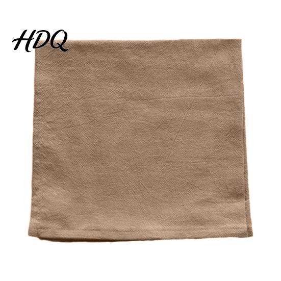 Soft Durable Dining Napkins Solid Color Cloth Napkin Elegant Reusable Fabric Washable