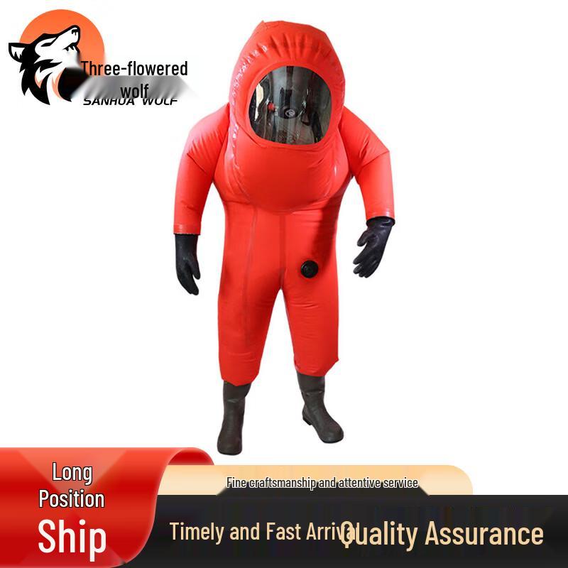 Chemical Protective Suit with Built-in Respirator