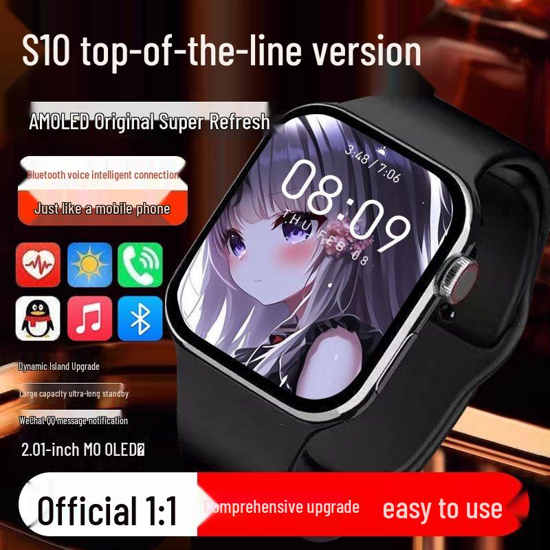 S10promax Smartwatch S10 Full-Function Bluetooth Call for Men & Women Sports