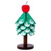 Non-Slip Design Christmas Tree Coaster Anti-Scalding Pot Holder Heat-Resistant Mat  Coffee Table
