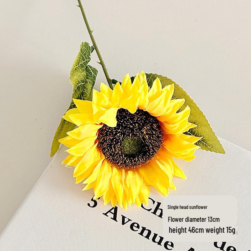 Sunflower Bouquet - Artificial Silk Flowers for Living Room, Office, Bedroom Ornaments