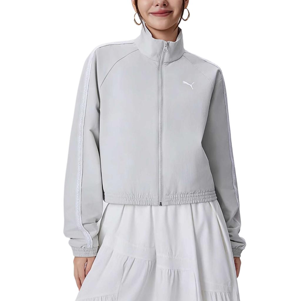 Puma Ss25 Solid Windproof Water-Repellent UV-Resistant Moisture-Wicking Jacket Women jackets 696377-72