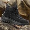 Men Outdoor Functional Hiking Trekking Wear Resistant Work Shoes Light Thick Sole Casual Sports Shoes