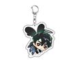 Sua Mizi Anime Keychain Acrylic Layered Irregular Stage Cute Charm Accessories Dropshipping Long Lasting Perfect Gift