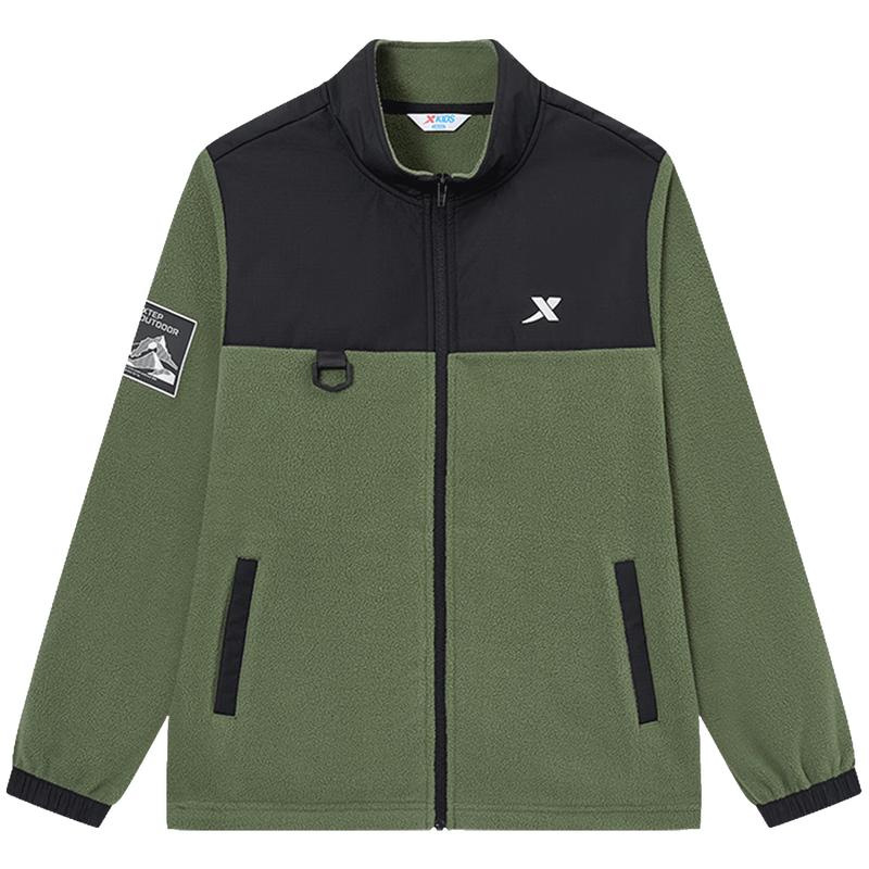 Xtep Kids  Reflective Armband Fleece Jacket 170