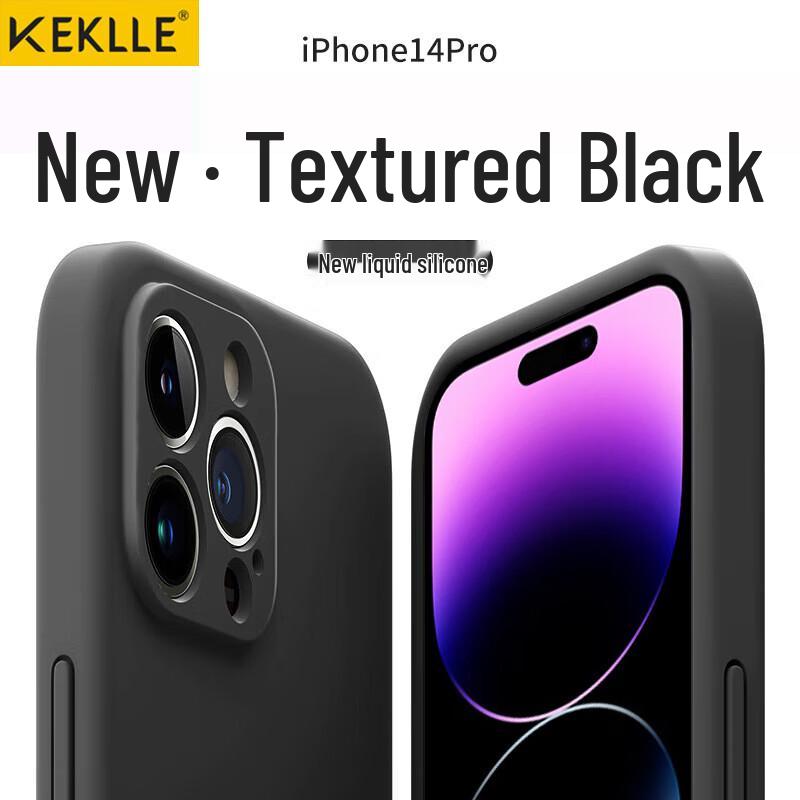 KEKLLE Liquid Silicone Shockproof Phone Case for iPhone 14/15 Series