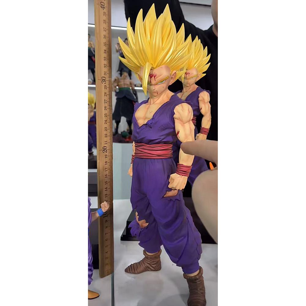 JT Statue Z Son gohan Figure gohan Super Saiyan PVC Action Figures 45cm/17.72inch Collection Mode Toys Gifts