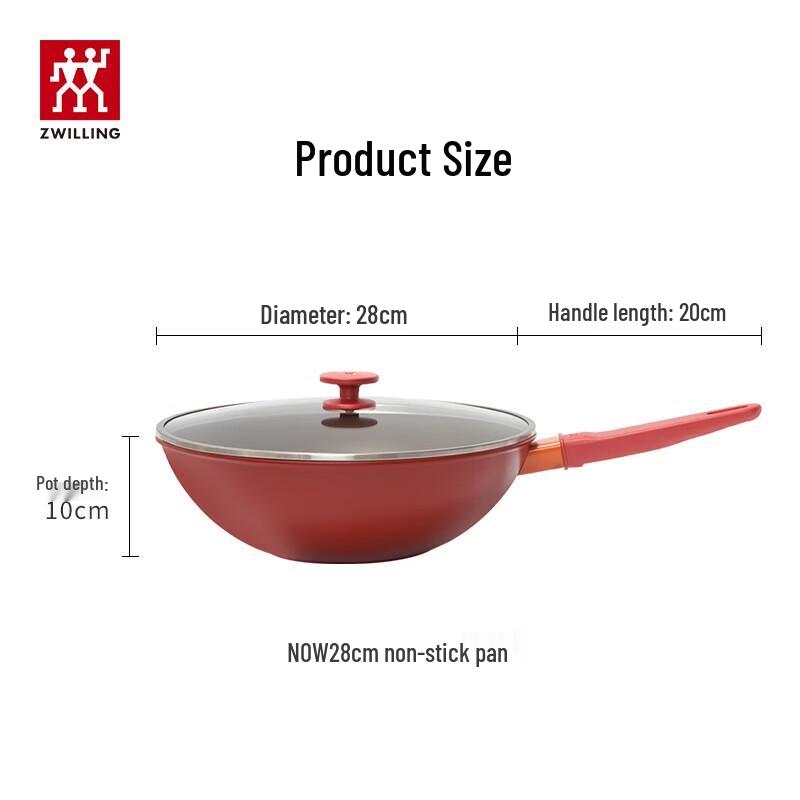 Zwilling NOW Series 28cm Non-Stick Wok