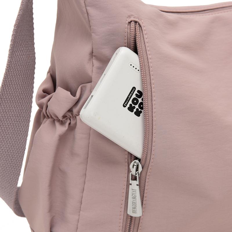 Large Capacity Nylon Bag Women's Shoulder Crossbody Bag Lightweight Commuter Tote Bag